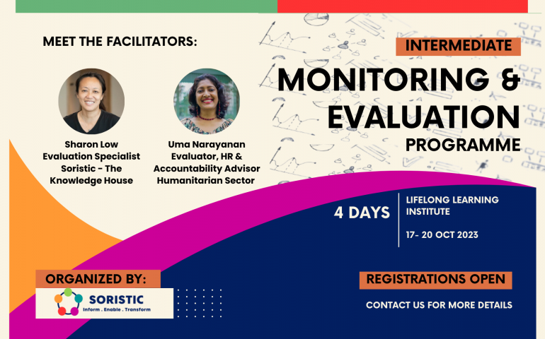 Intermediate Monitoring and Evaluation Masterclass